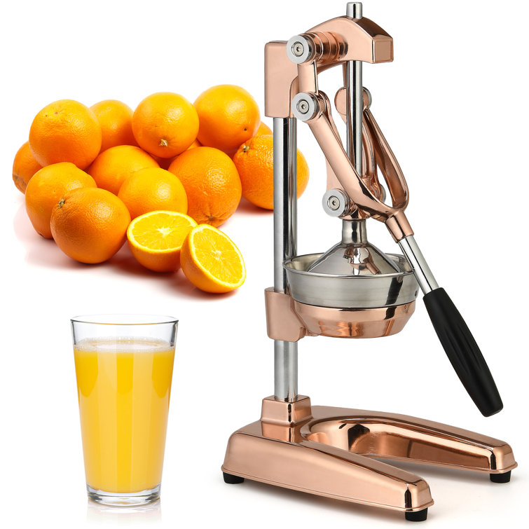 Cast iron manual outlet juicer